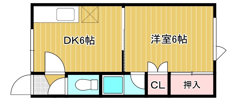 広明パークハイツ 間取り