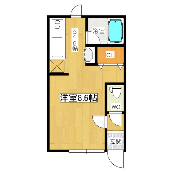 カームハイツ 間取り