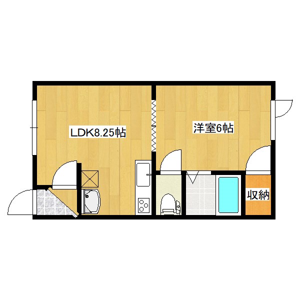 錦ハイツ 間取り