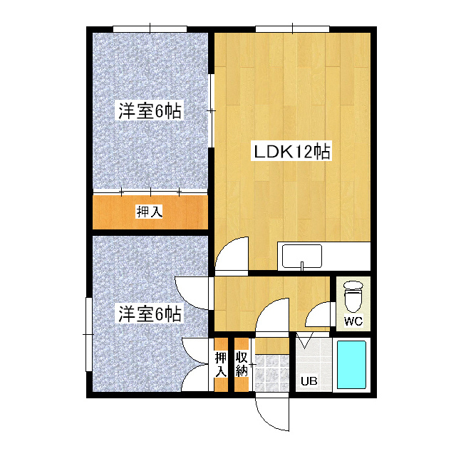 おおたハイツ 間取り