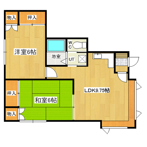 第１１ツチヤハイツ 間取り