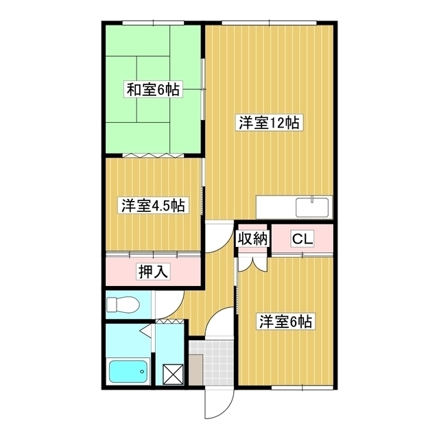 サンハイツＳ 間取り