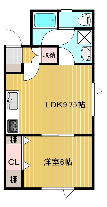 ハーモニー三輪 間取り