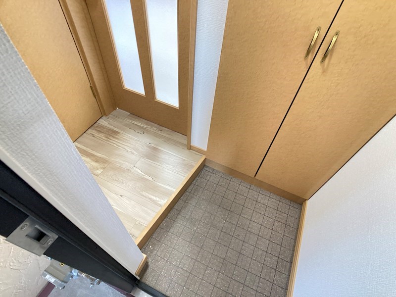 ハーモニー三輪 玄関