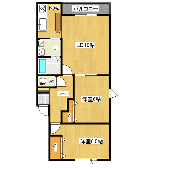 コーポふかざわ 間取り