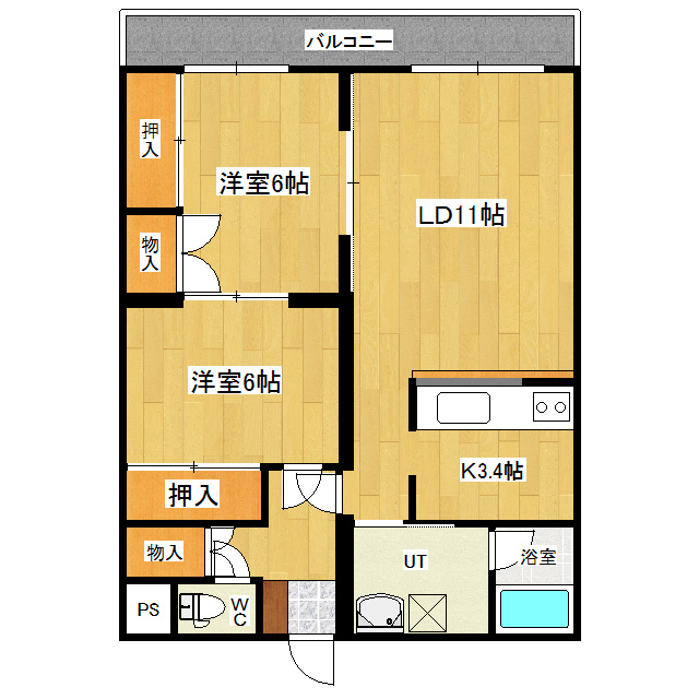 グリーンヴィレッジ 間取り