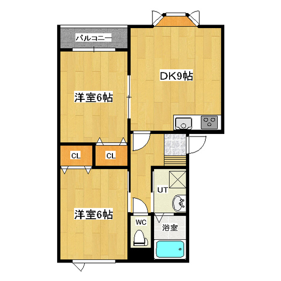 イーストパレス 間取り