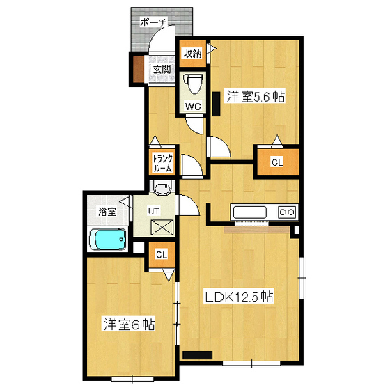 プリモ　パラッツォ 間取り