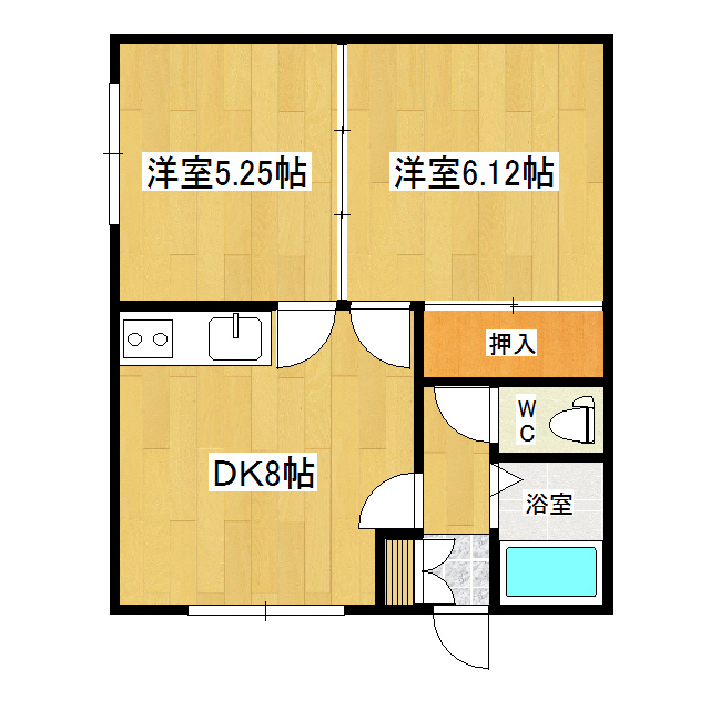 コーポ緑ヶ丘 間取り