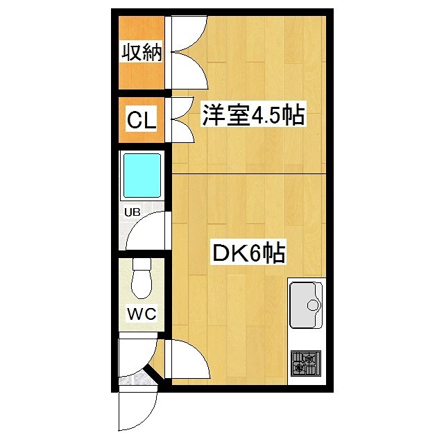 コーポ宝 間取り