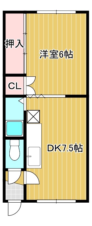 ハイツフロックス 間取り