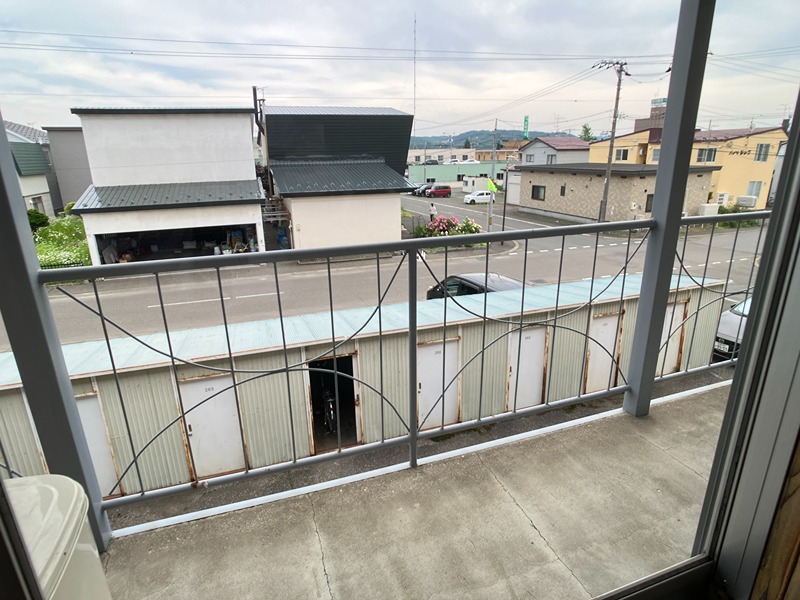 コーポはった ベランダ