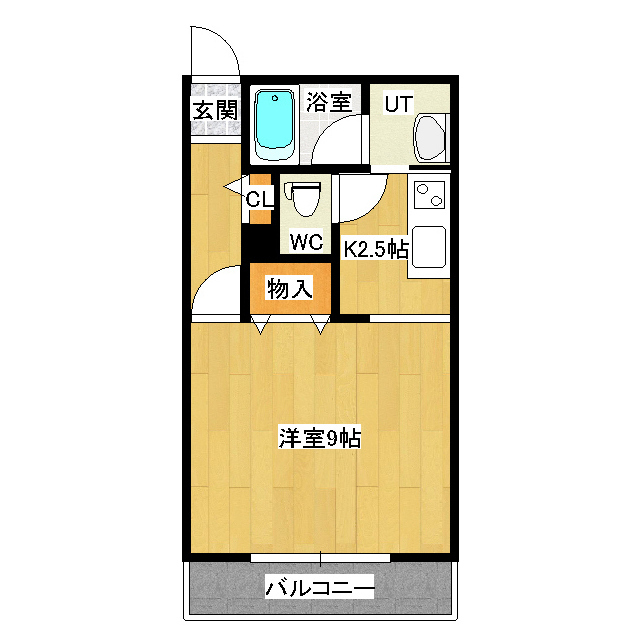 クールラピュタ 間取り