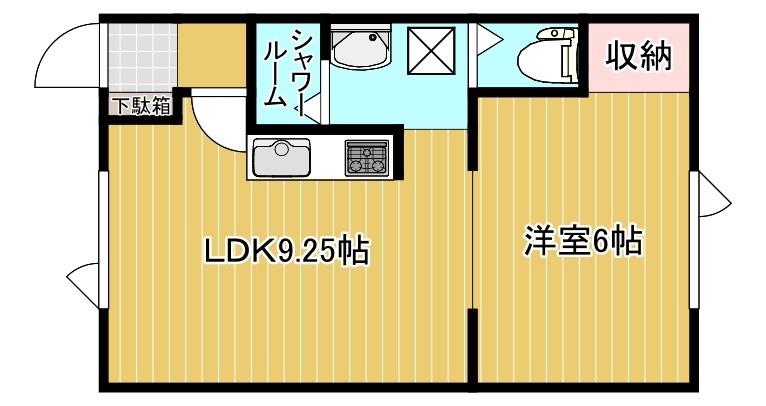 第36日研ハイツ 間取り