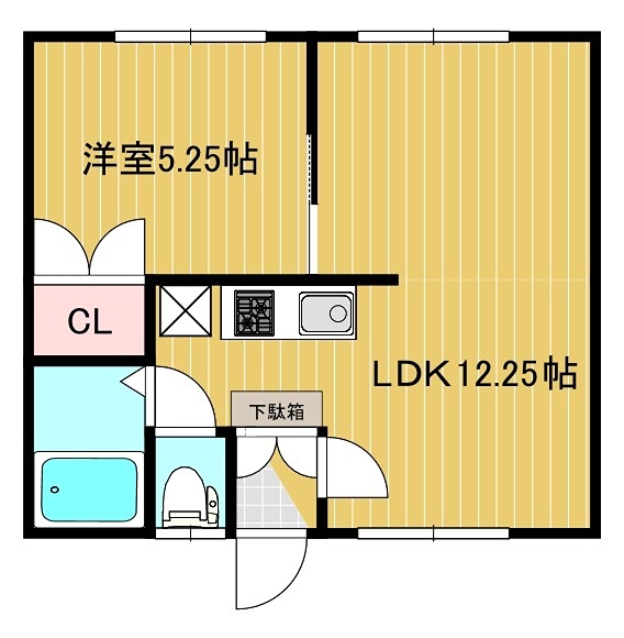 グローリヤハイムⅠ 間取り