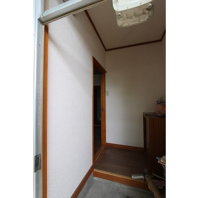 青柳マンション 玄関