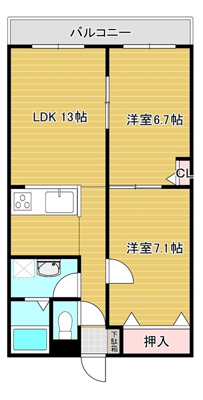 ボナールクレスト 間取り