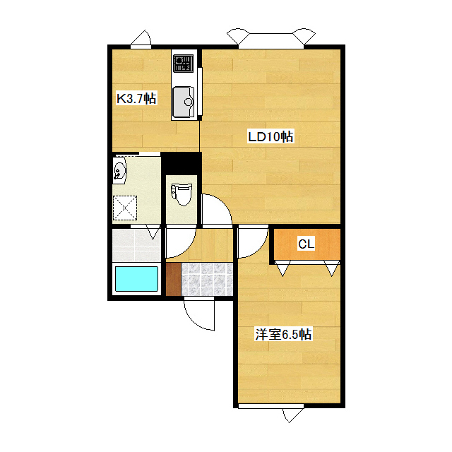 コーポあじさい 間取り