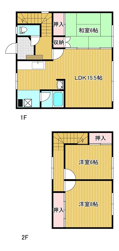 ｅメゾネット 間取り
