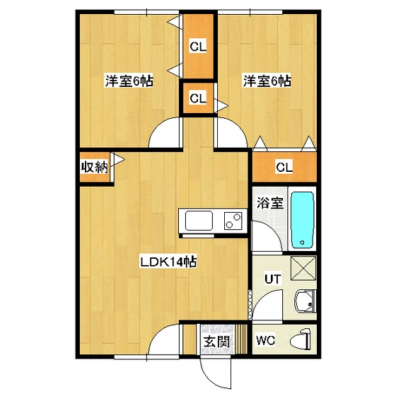 アプレーリ 間取り