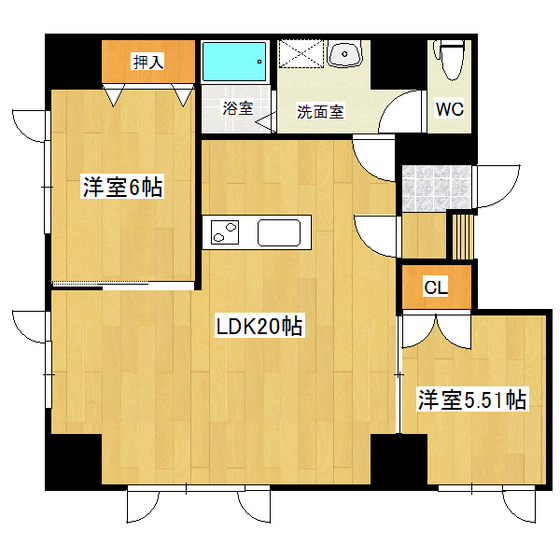 パセオさくら 間取り