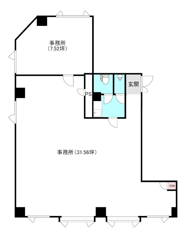 ナカシン中央ビル 間取り