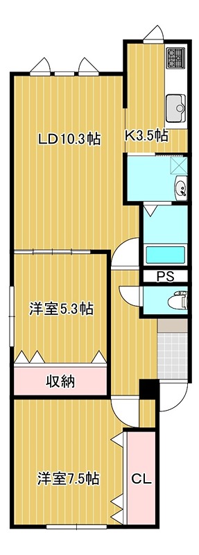 INFINITY（インフィニティ） 間取り
