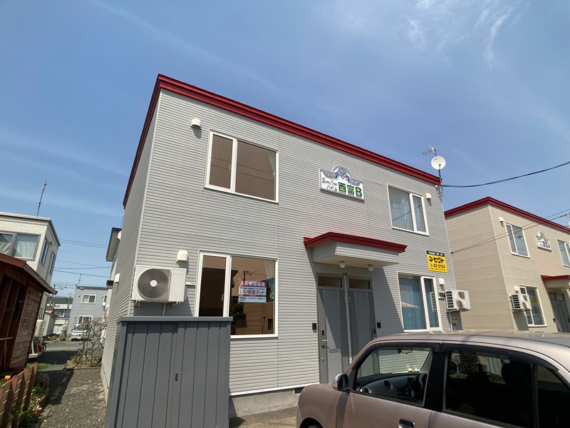スーパーハイム西富Ｂ 外観