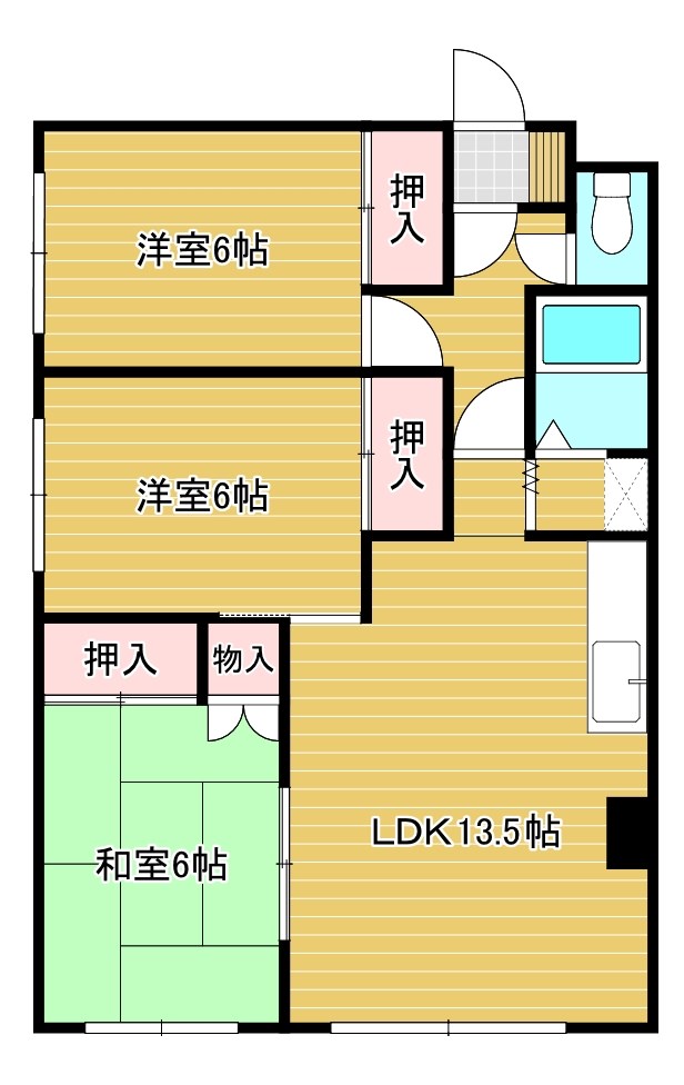 サンハイツＳ 間取り