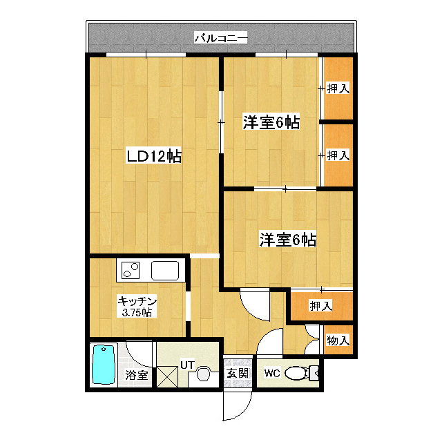 グリーンヴィレッジ 間取り