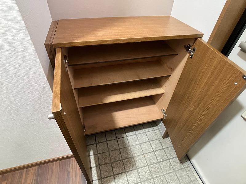 アプリコットあおばA 収納
