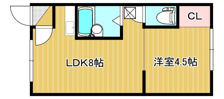第36日研ハイツ 間取り