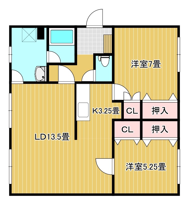 ちほく荘 間取り