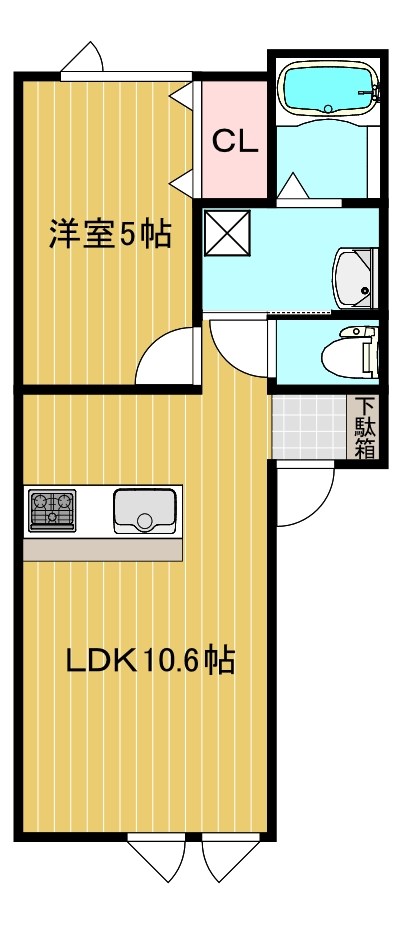 ルミナーレ三輪 間取り