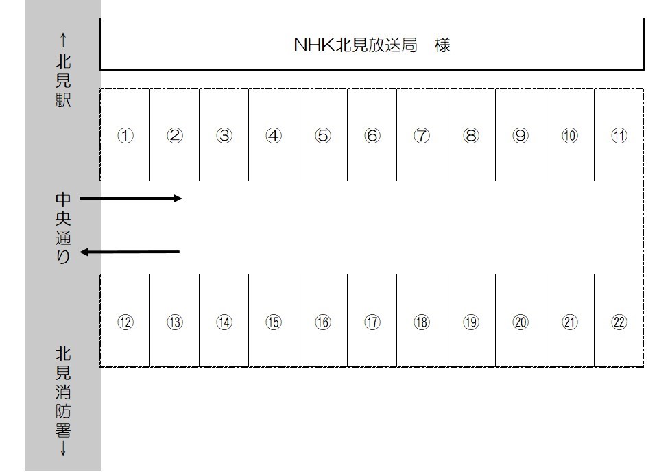 中央通駐車場 間取り