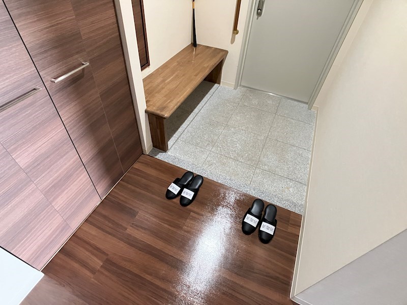 mottoたくま宿 玄関
