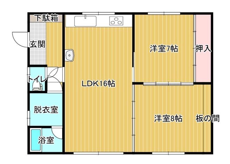 佐藤ハイツ 間取り