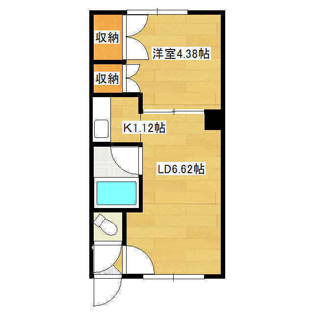 本町コーポ 間取り