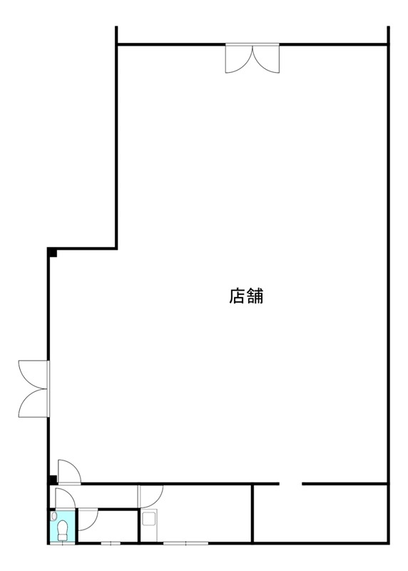 桜町５丁目１５店舗 間取り