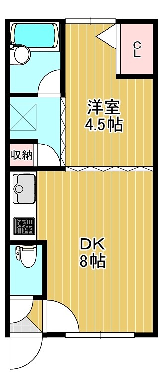 コーポ凌Ⅰ 間取り