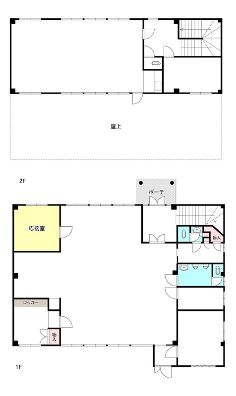 大町70-1店舗 間取り