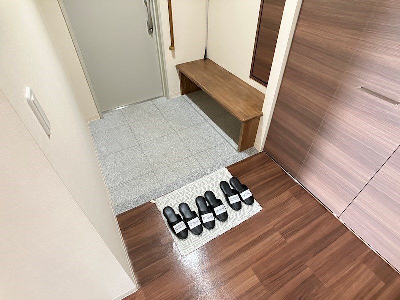 mottoたくま宿 玄関