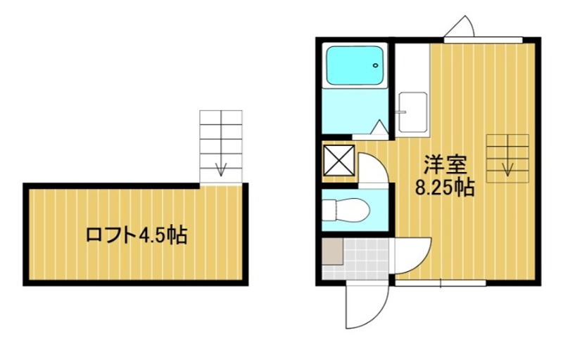 メゾンドKⅠ 間取り
