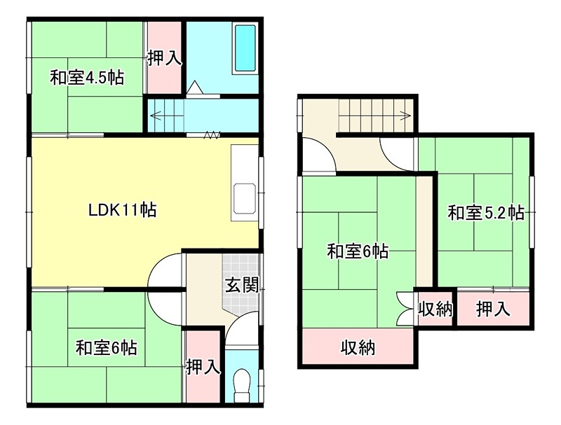 北海道北見市高栄東町３丁目8-17 間取り