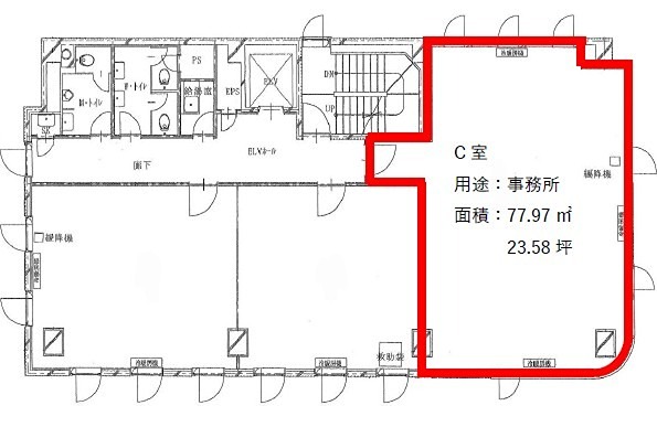 ナカシンビル本町 間取り