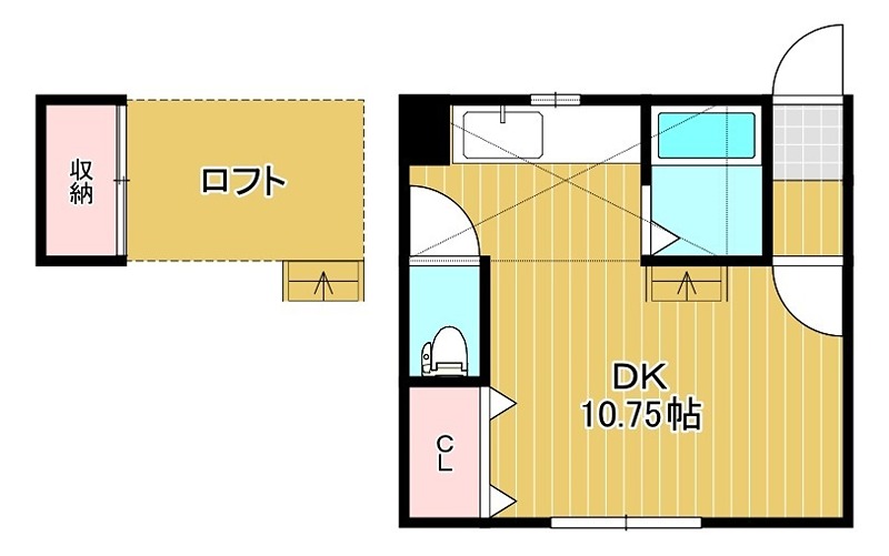 丸子ハイツＢ 間取り