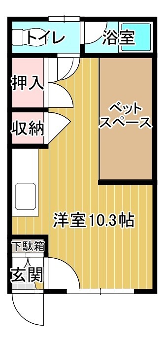 コーポわたなべ 間取り