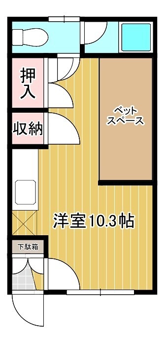 コーポわたなべ 間取り
