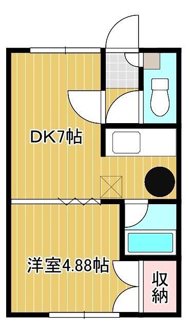 リラハイツ潮見 間取り