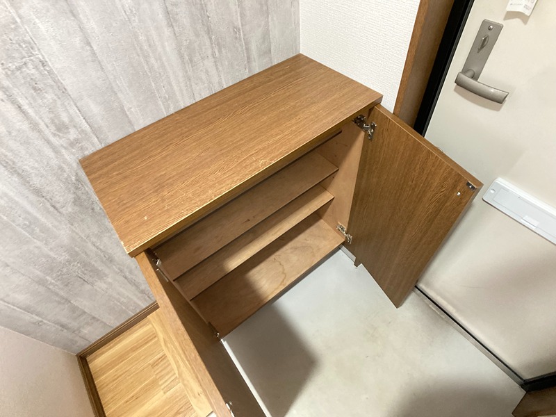 アプリコットあおばA 収納
